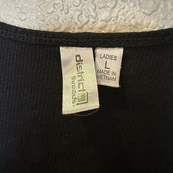 Bandimere Speedway Women’s Ribbed Tank Top Slim Fitting Large vintage - Picture 7 of 7